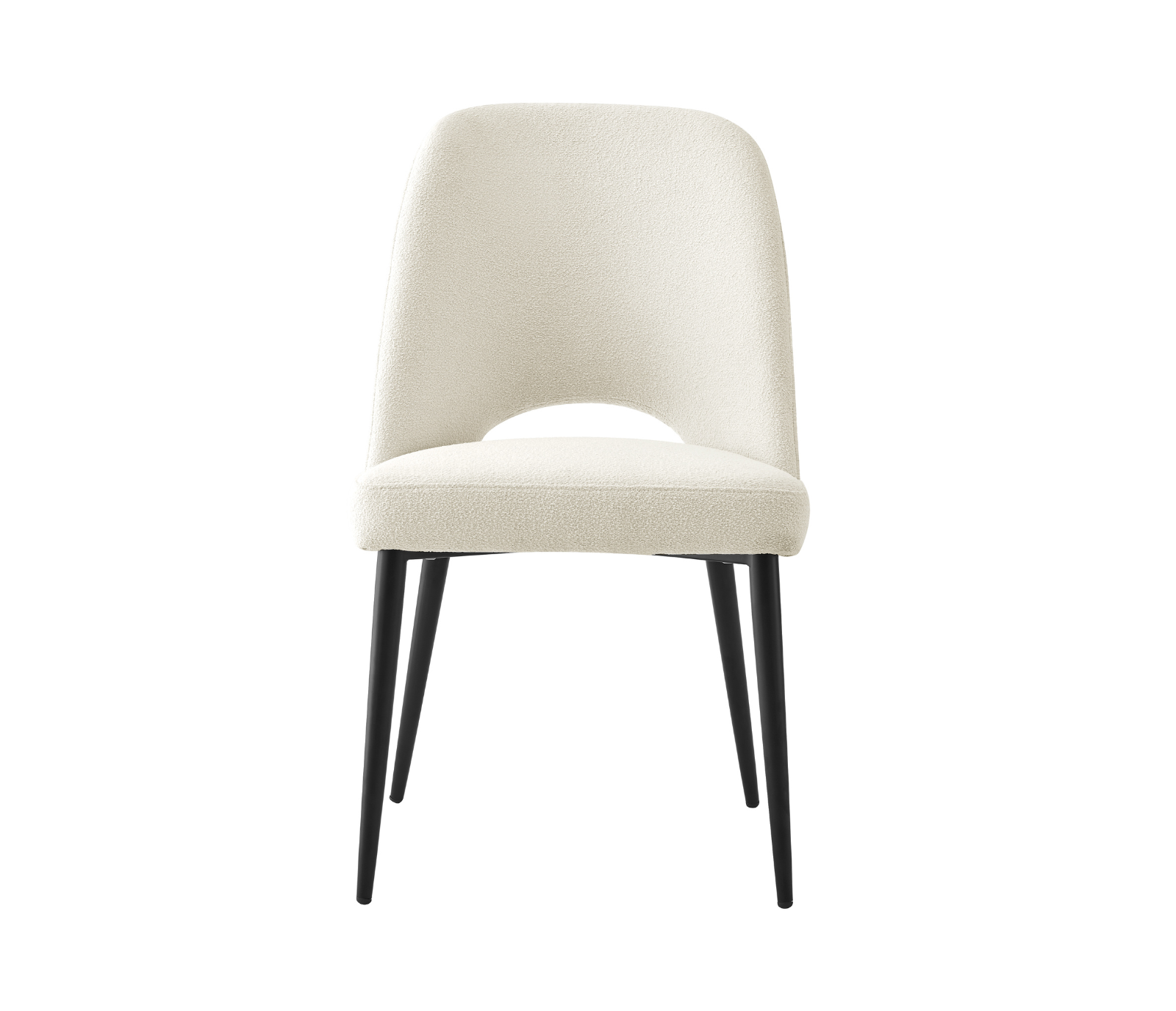 Arianna Dining Chair - Ivory Boucle