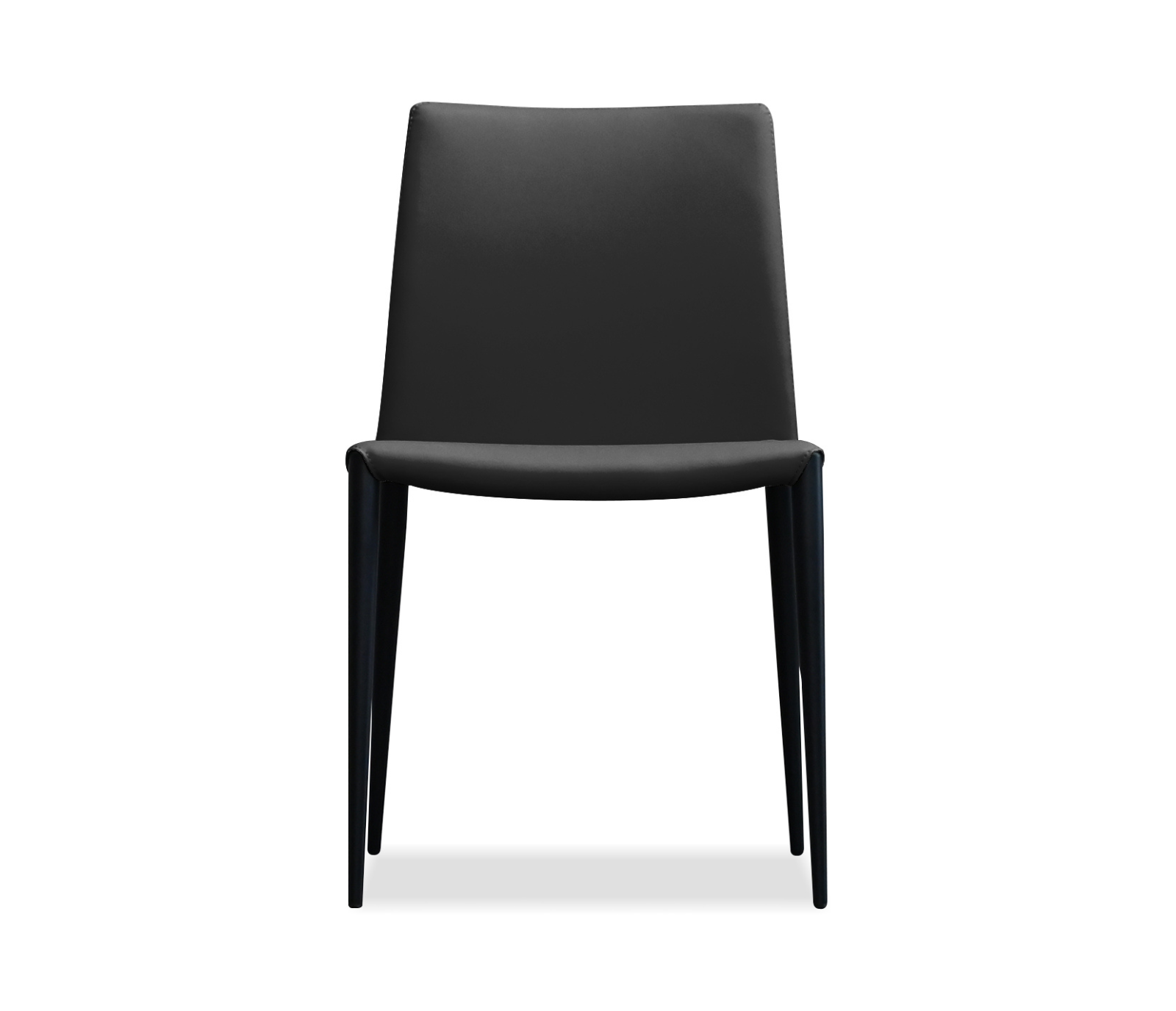 Zade Dining Chair - Black Leatherette