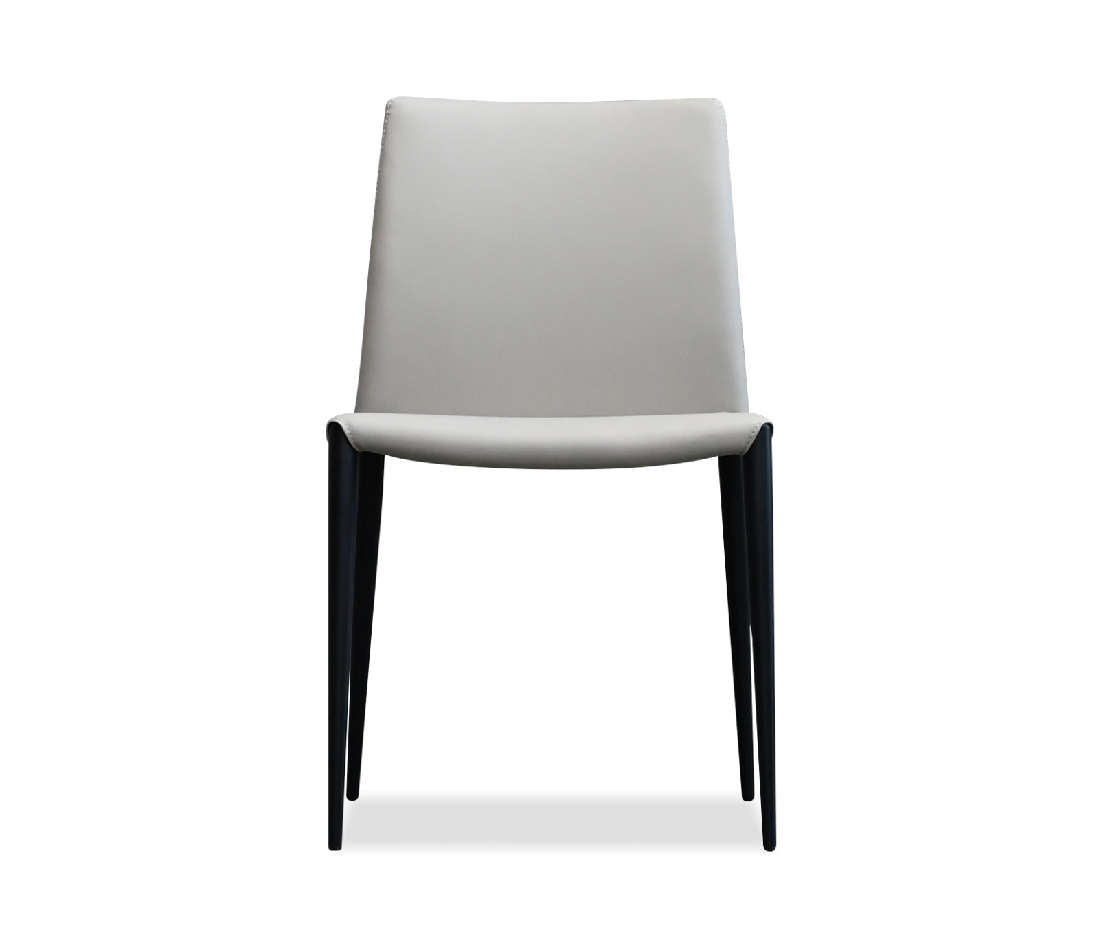 Zade Dining Chair - Taupe Leatherette