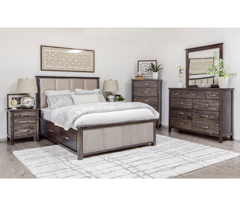 Scarlett Upholstered Storage Bed - Custom