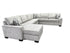 Moberly 4 Piece Sectional - Fabric - Custom