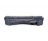 Ace 6 Power Reclining Sectional - Dark Grey Fabric