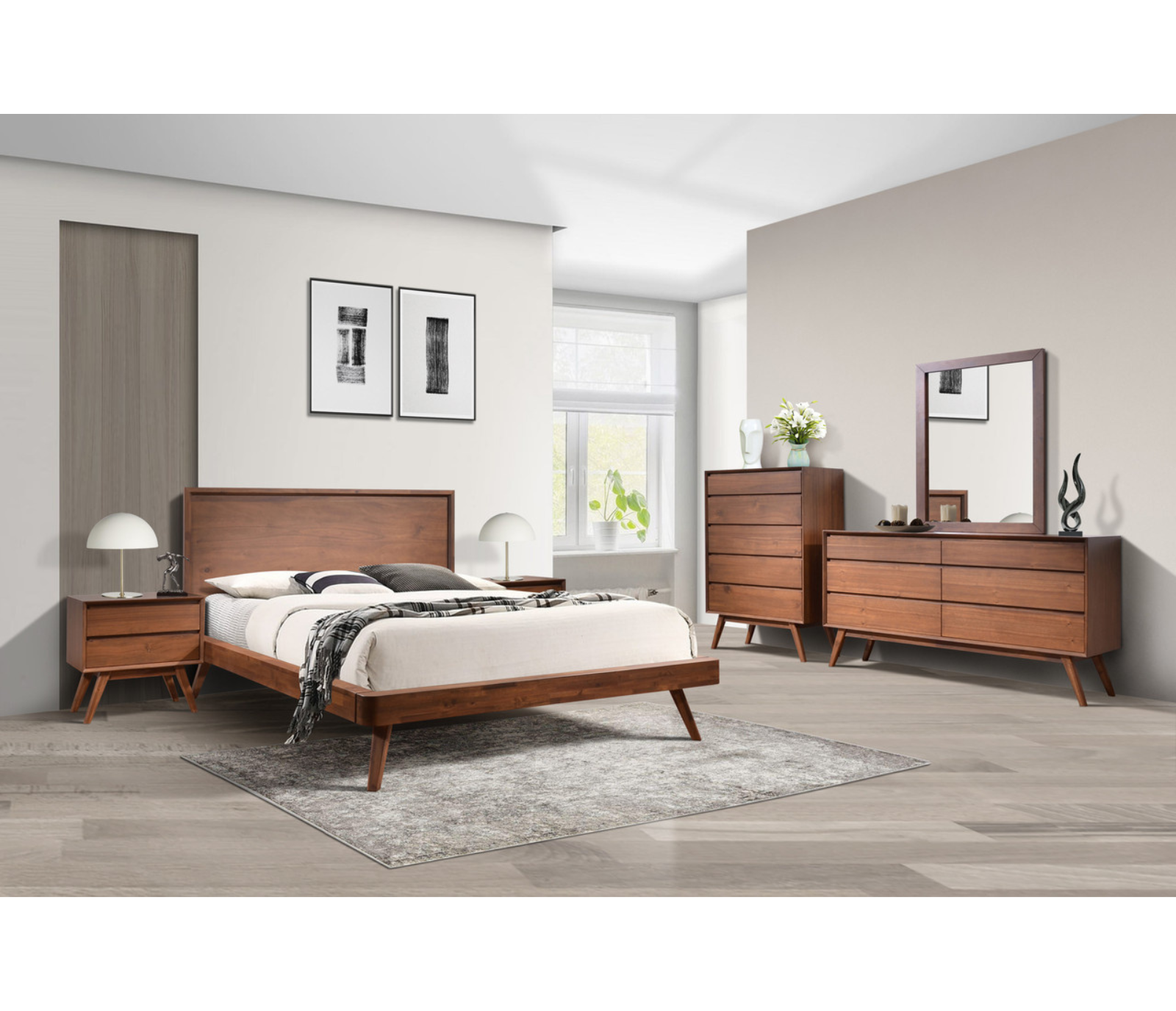 Alpha Panel Bed