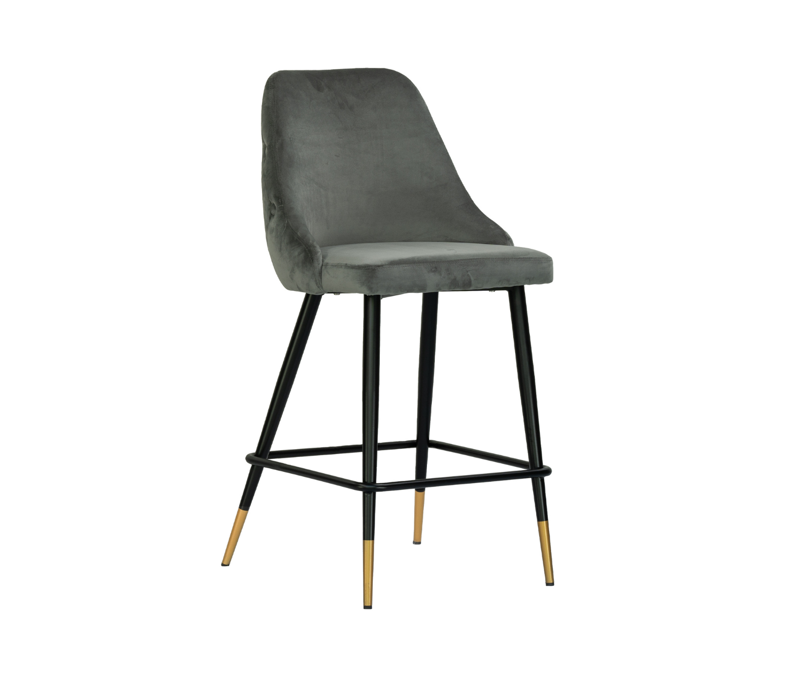 Amiri Counter Stool - Dark Grey