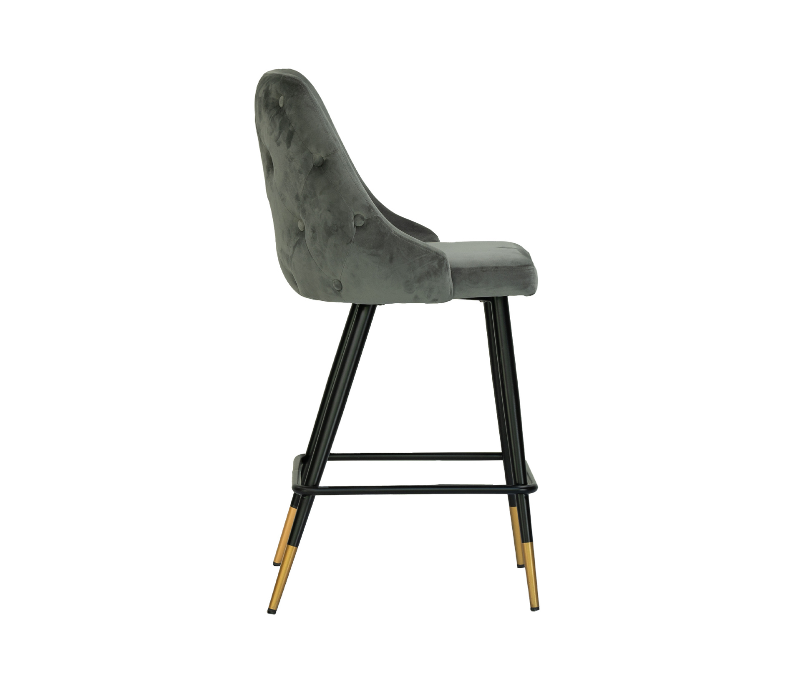 Amiri Counter Stool - Dark Grey