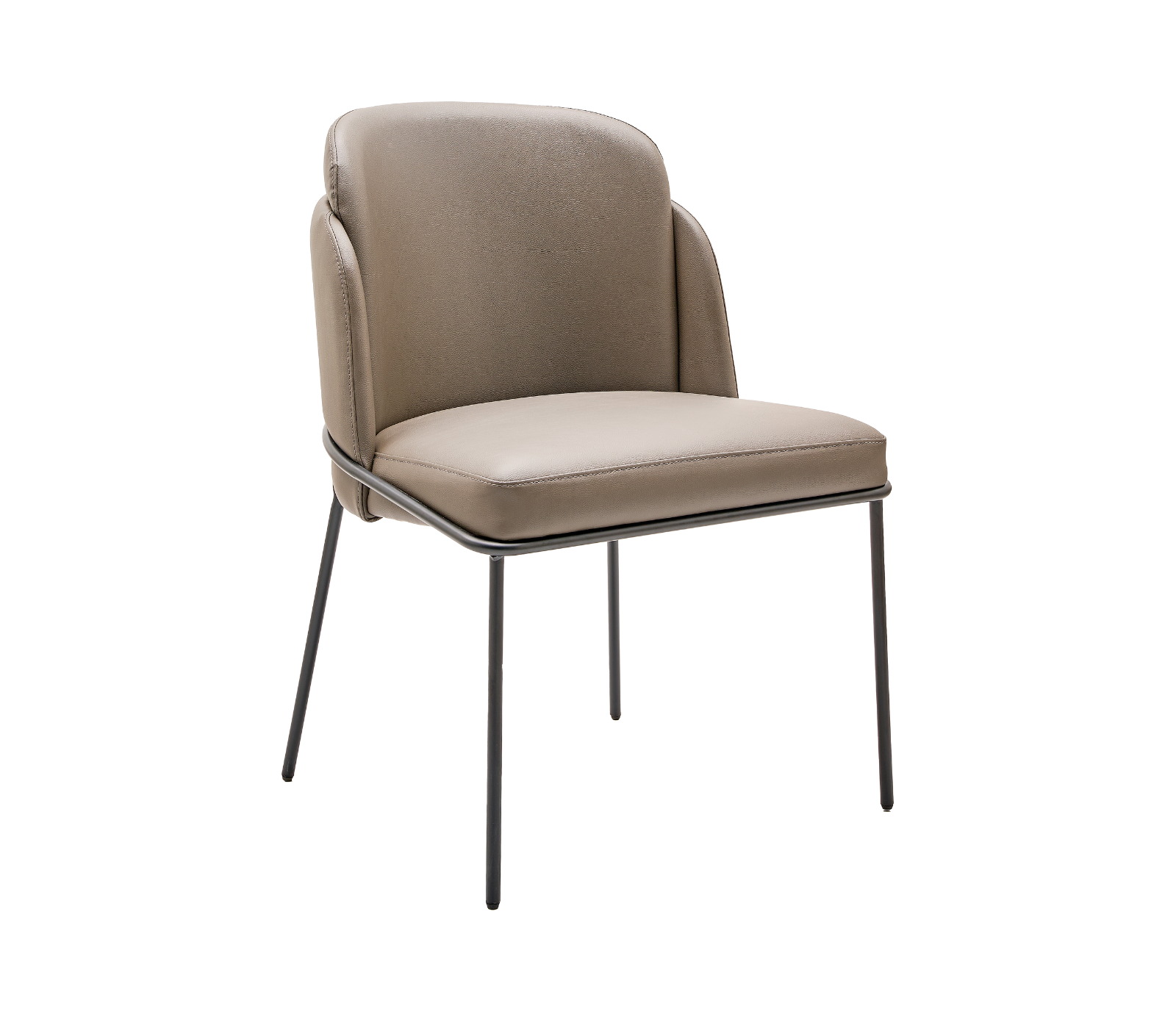 Andre Side Chair - Dark Grey