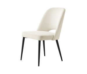 Arianna Side Chair - Ivory Boucle