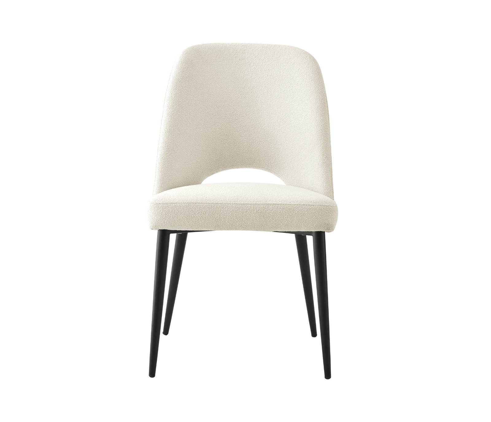 Arianna Side Chair - Ivory Boucle