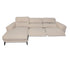 Ariella 3 Piece Sectional - Power Reclining w/ Power Headrests - Frost Leather