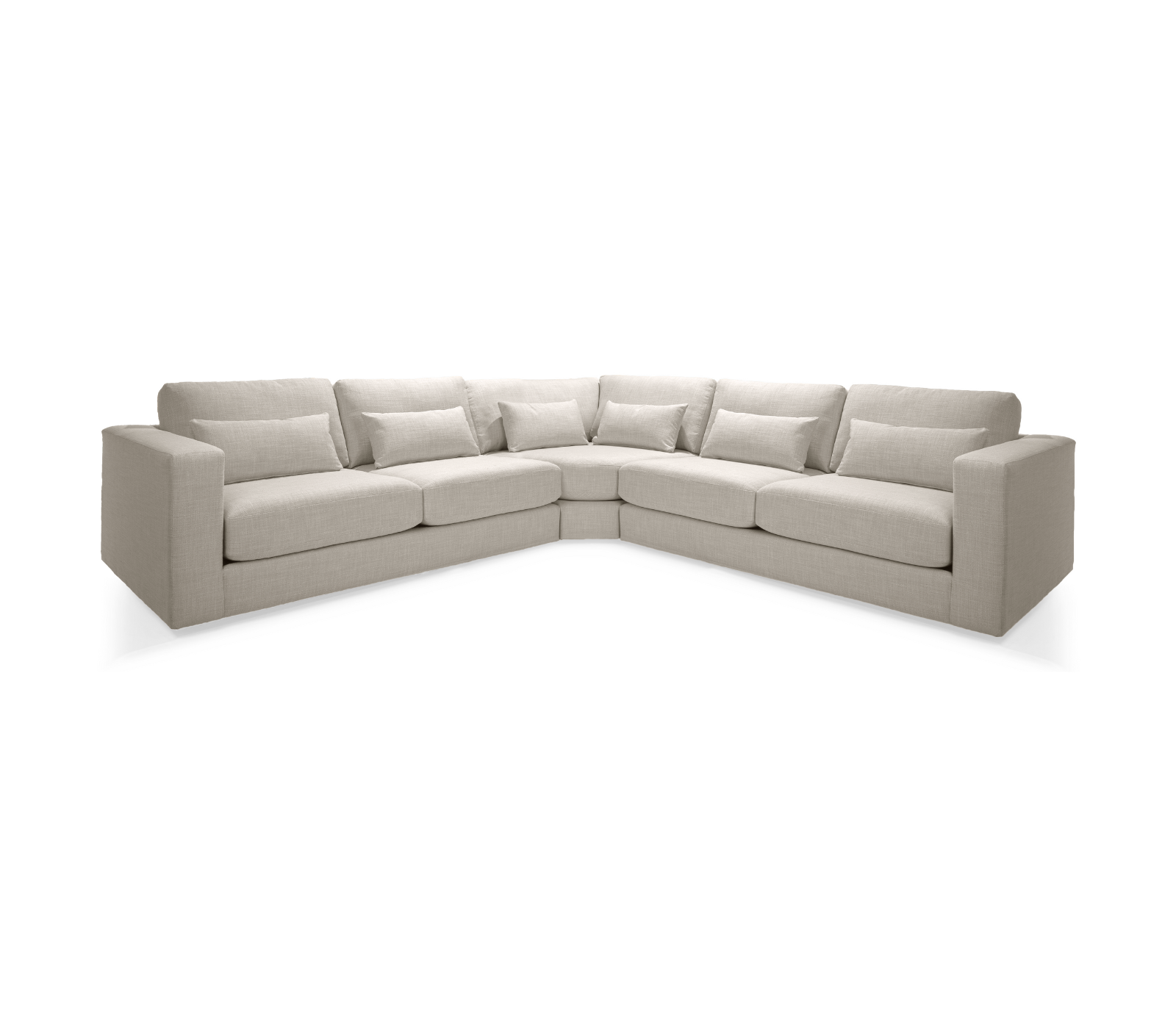 Aura 3 Piece Sectional - Fabric - Custom