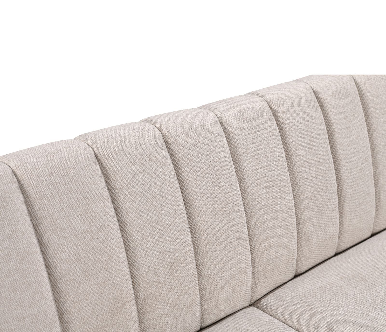 Avery Sofa w/ Pull-out Sleeper - Beige Fabric