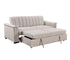Avery Sofa w/ Pull-out Sleeper - Beige Fabric