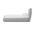 Lunar Upholstered Lift Storage Bed - Oat Fabric