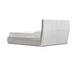 Lunar Upholstered Lift Storage Bed - Oat Fabric