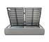 Lunar Upholstered Lift Storage Bed - Oat Fabric