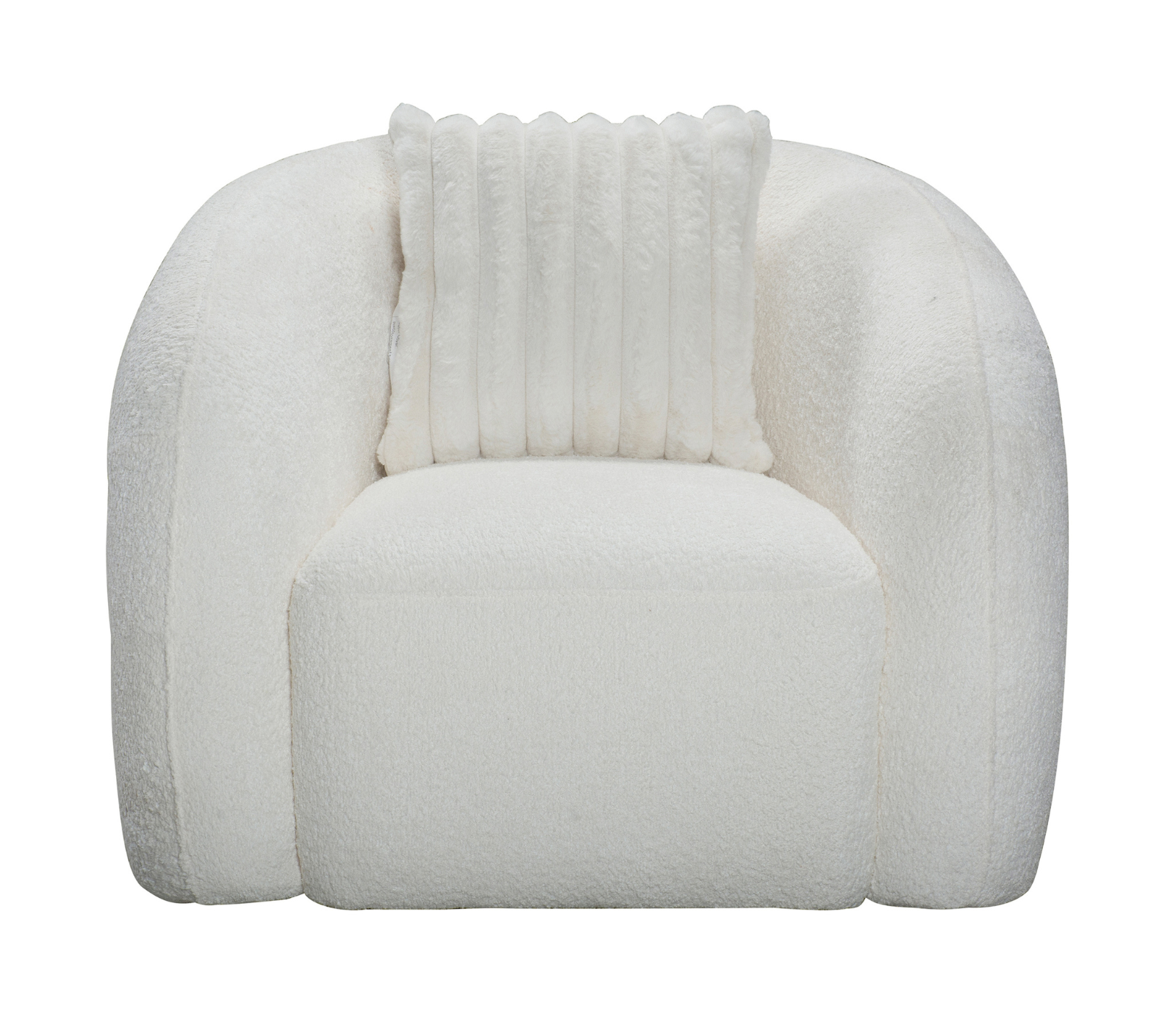 Bellini Chair - Ivory Boucle Fabric