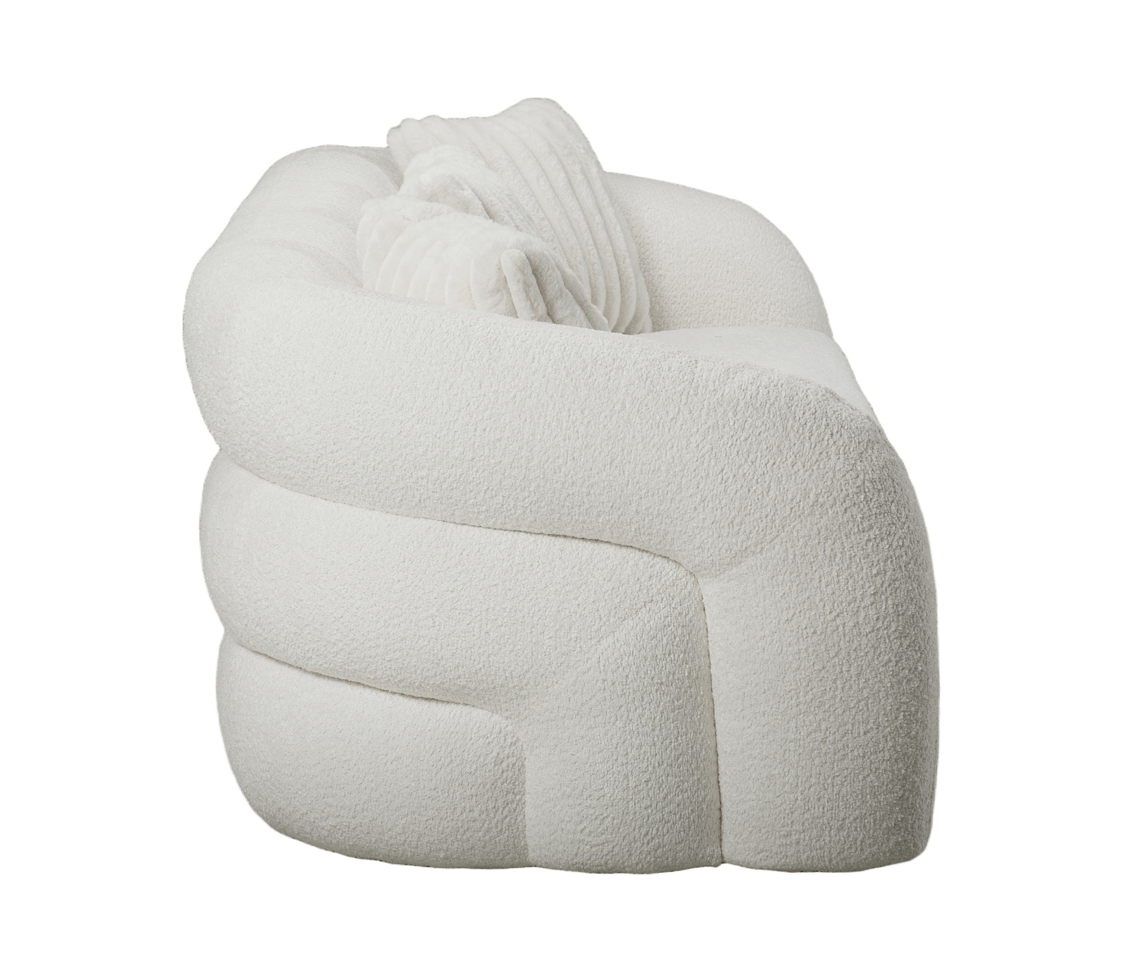 Bellini Sofa - Ivory Boucle Fabric