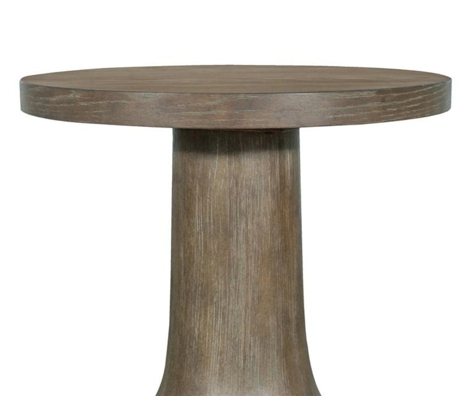 Bosley - Round Accent Table - Light Brown Porpoise