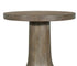 Bosley - Round Accent Table - Light Brown Porpoise