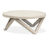 Bostwick - Round Coffee Table - Coconut Cream