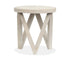 Bostwick - Round End Table - Coconut Cream