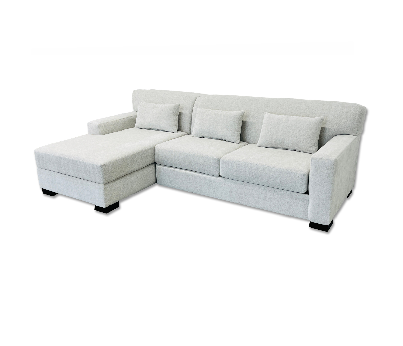 Boulder 2 Piece Sectional - Fabric - Custom