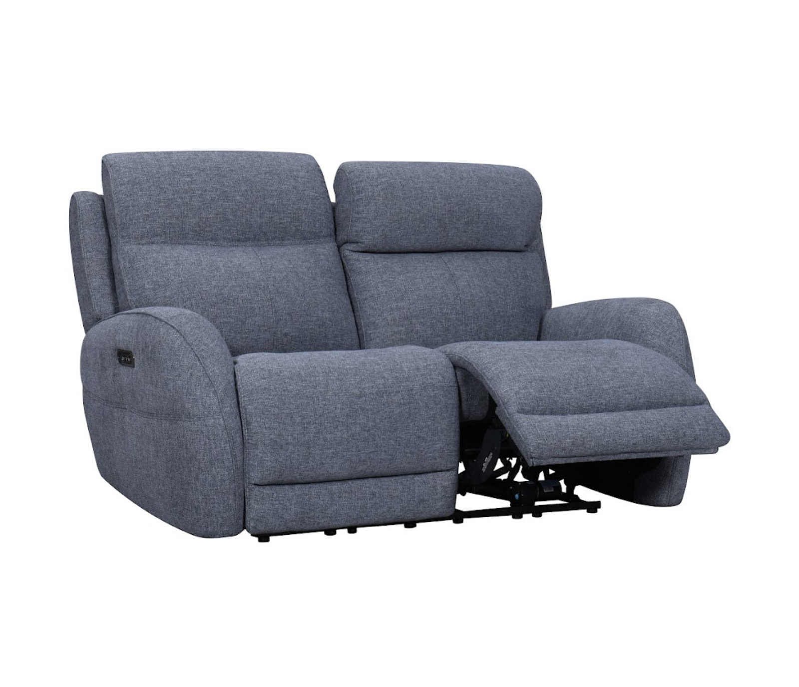 Brady Loveseat - Power Reclining w/ Power Headrests - Slate Fabric