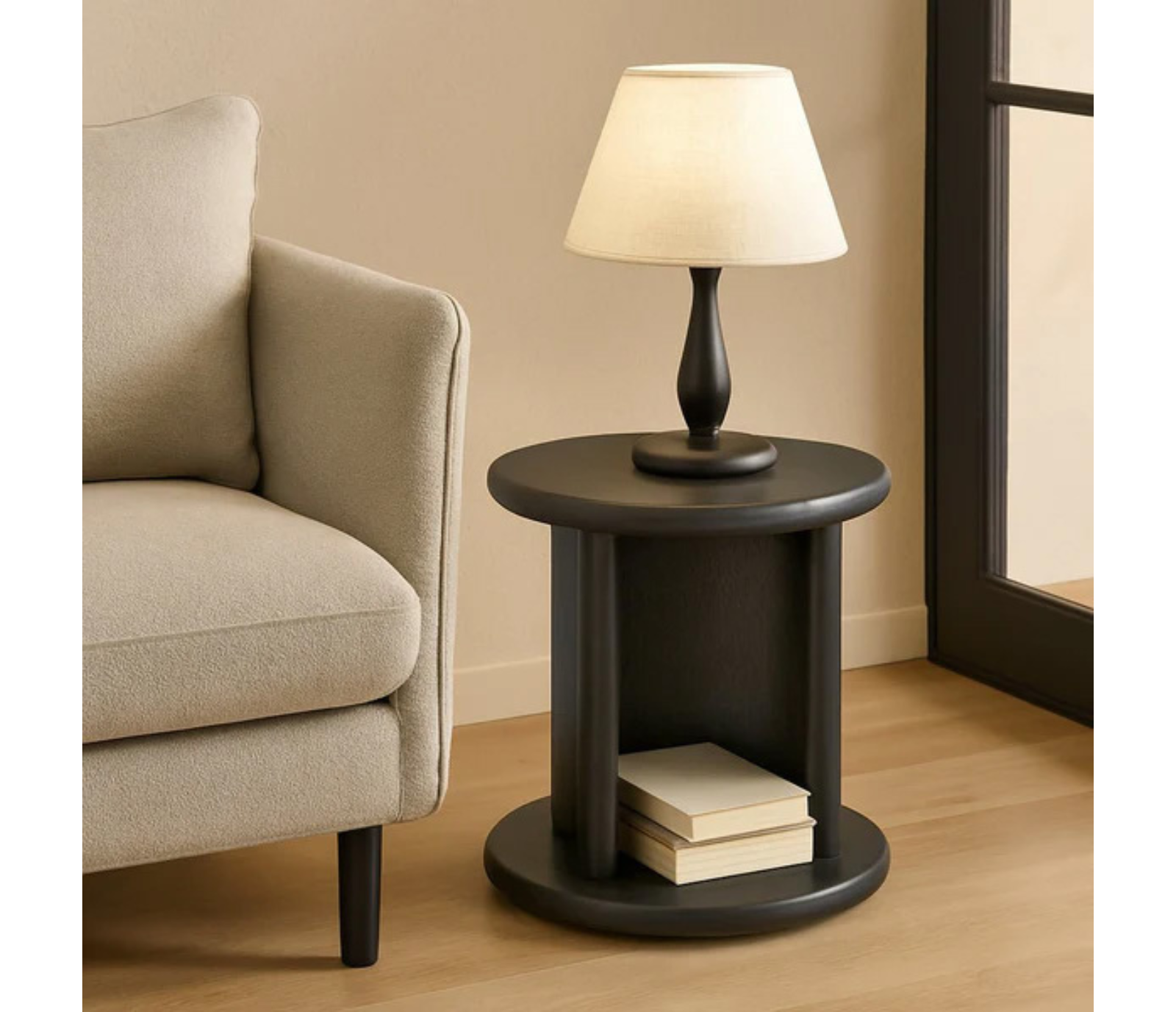 Brielle End Table - Black