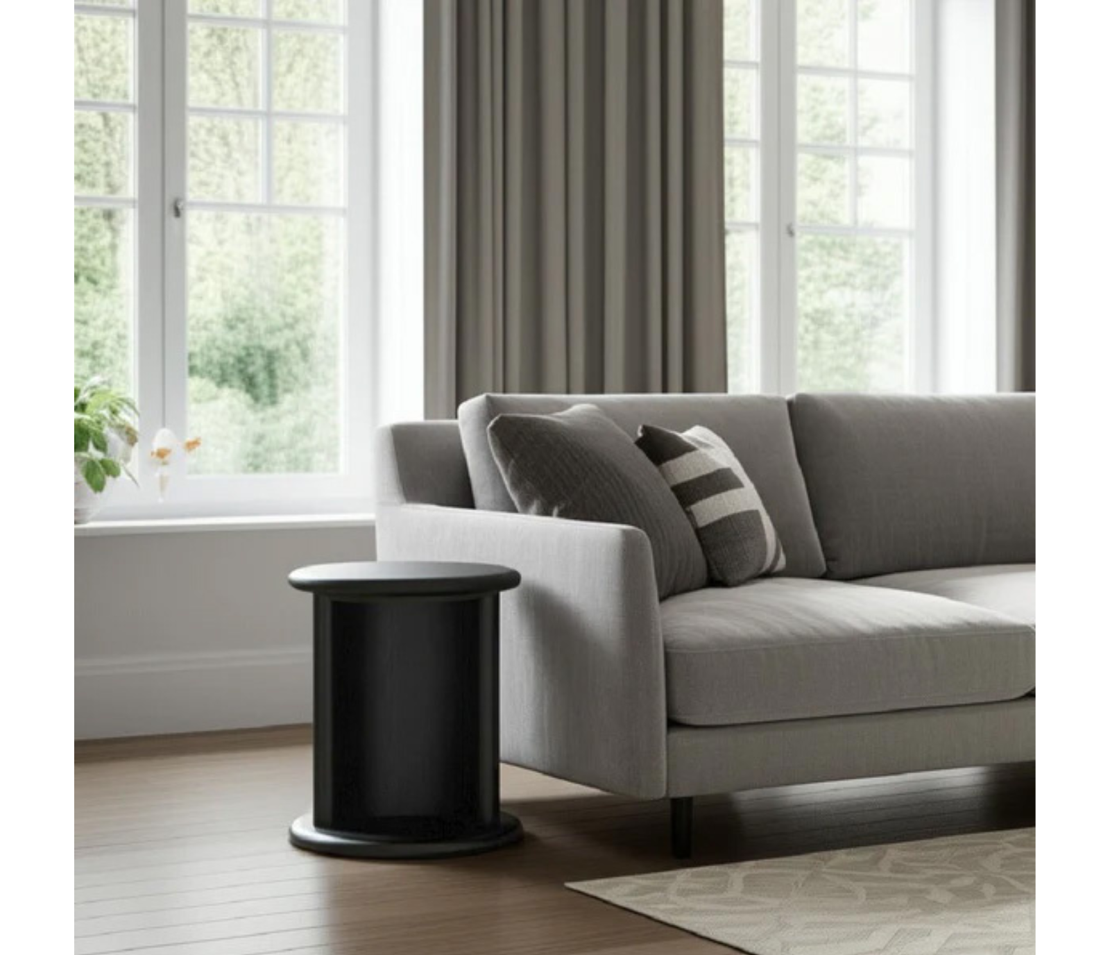 Brielle End Table - Black