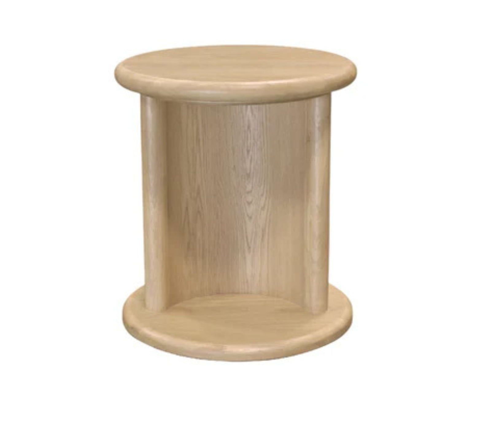 Brielle End Table - Light Oak