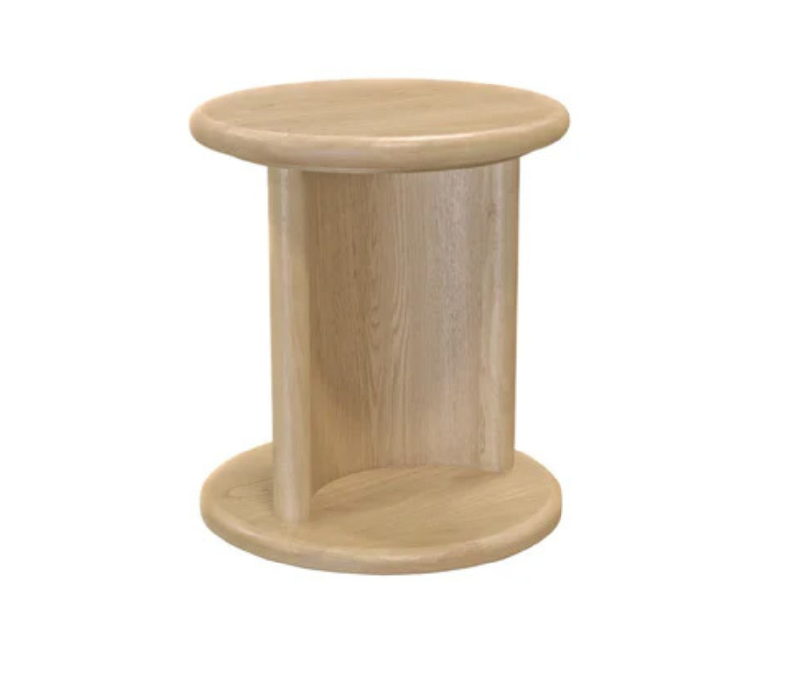 Brielle End Table - Light Oak