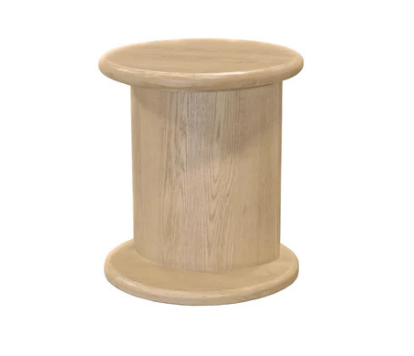 Brielle End Table - Light Oak
