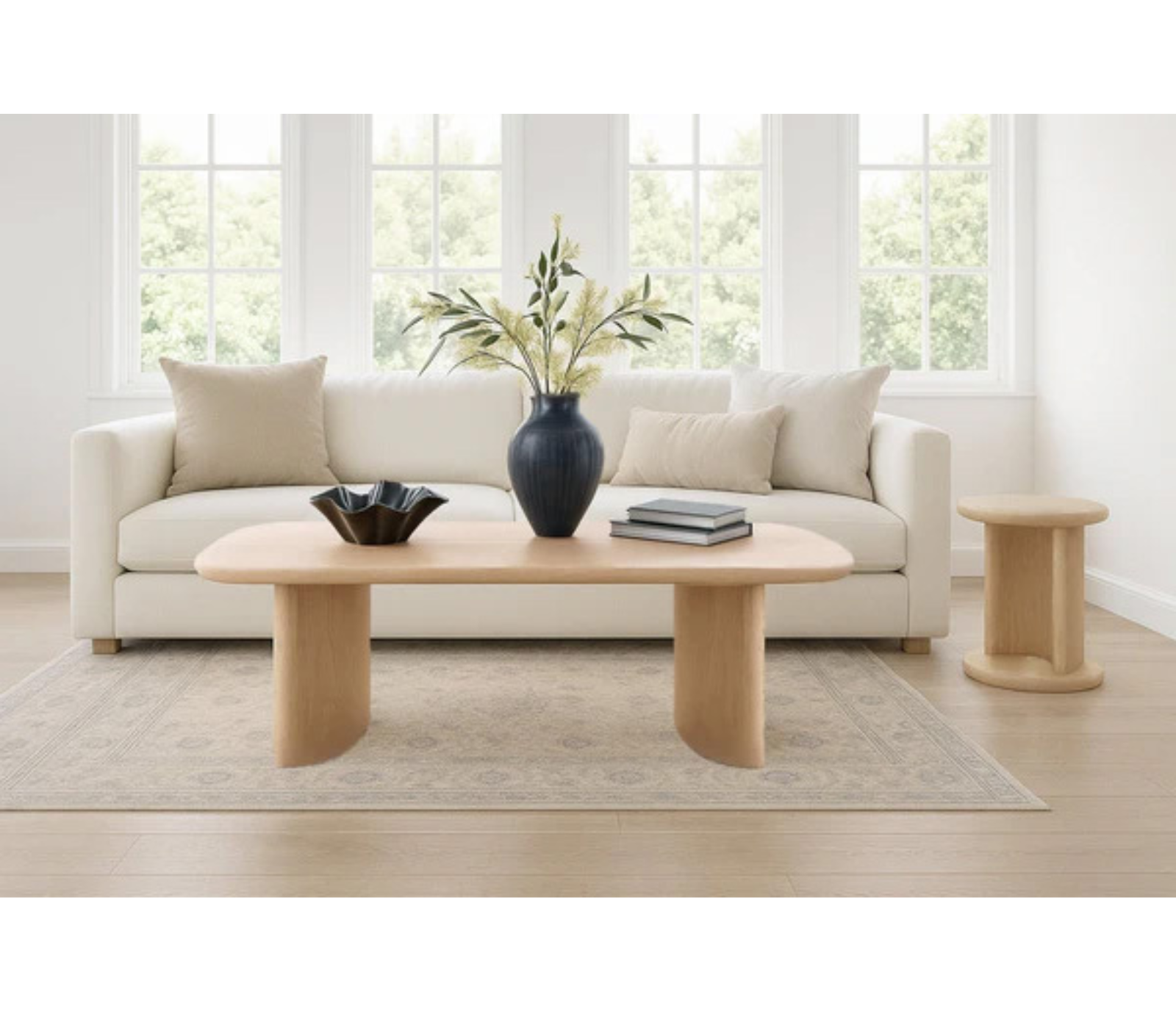 Brielle Coffee Table - Light Oak