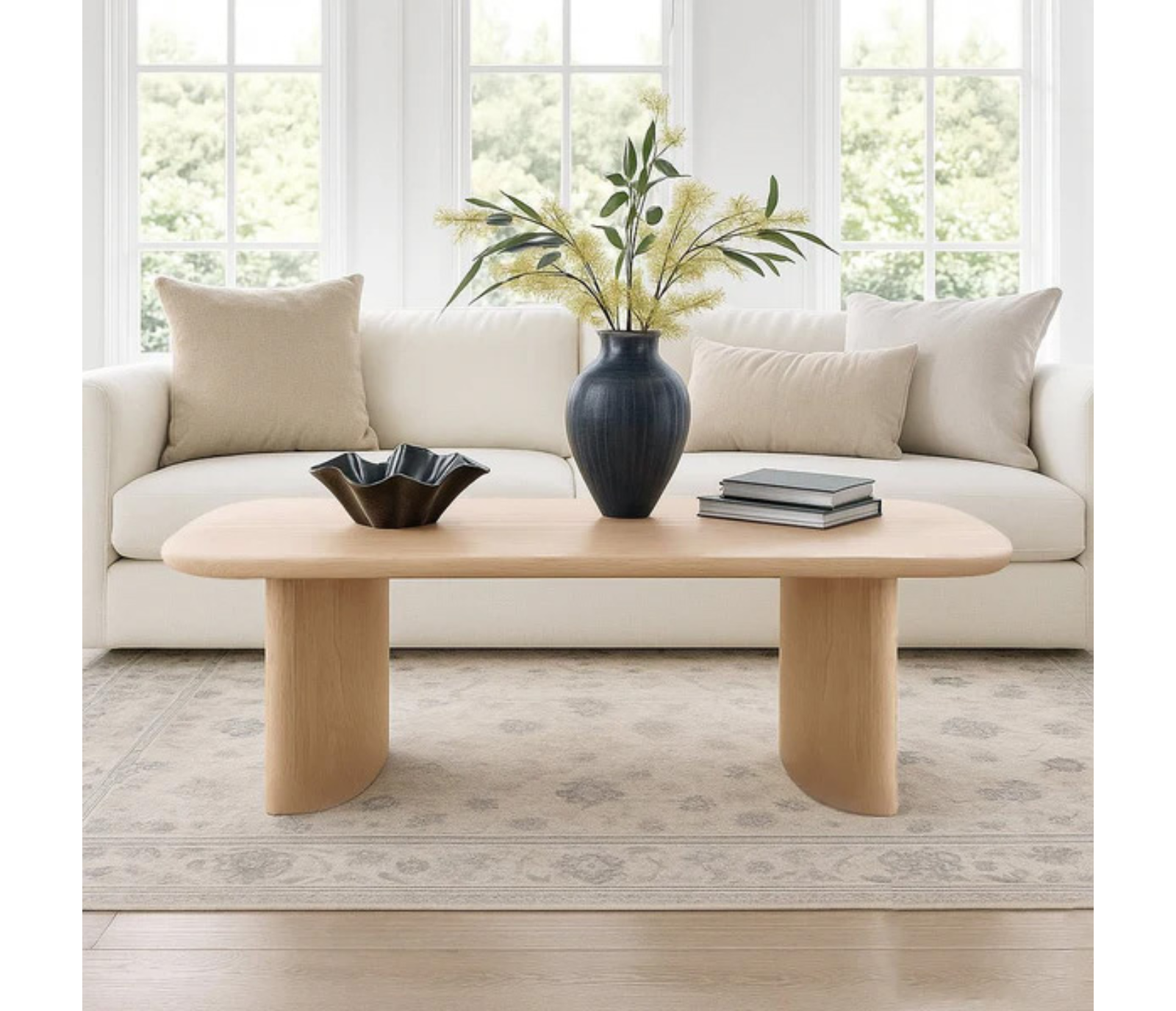 Brielle Coffee Table - Light Oak