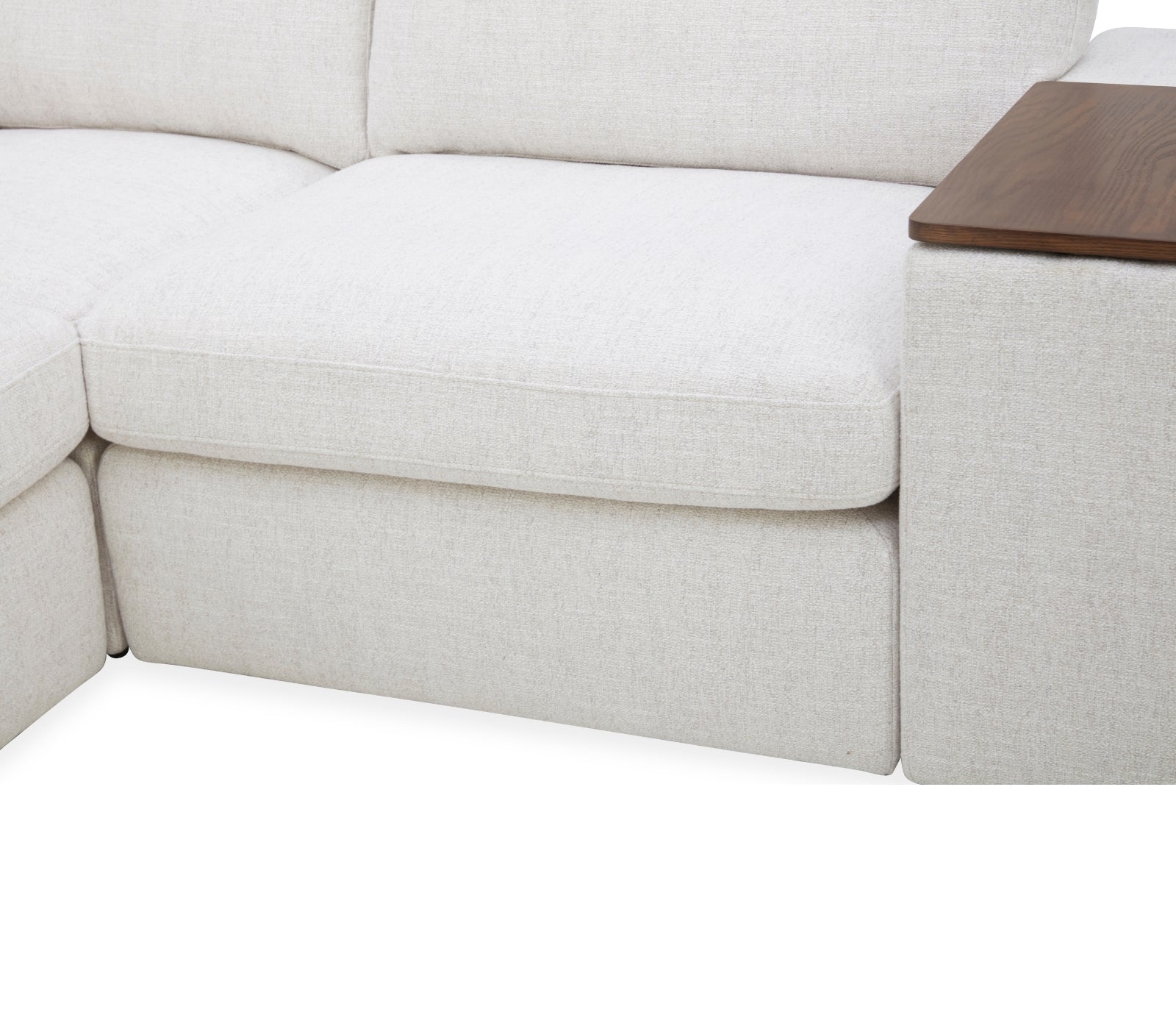 Brixton 6 Piece Sectional - Wheat Fabric