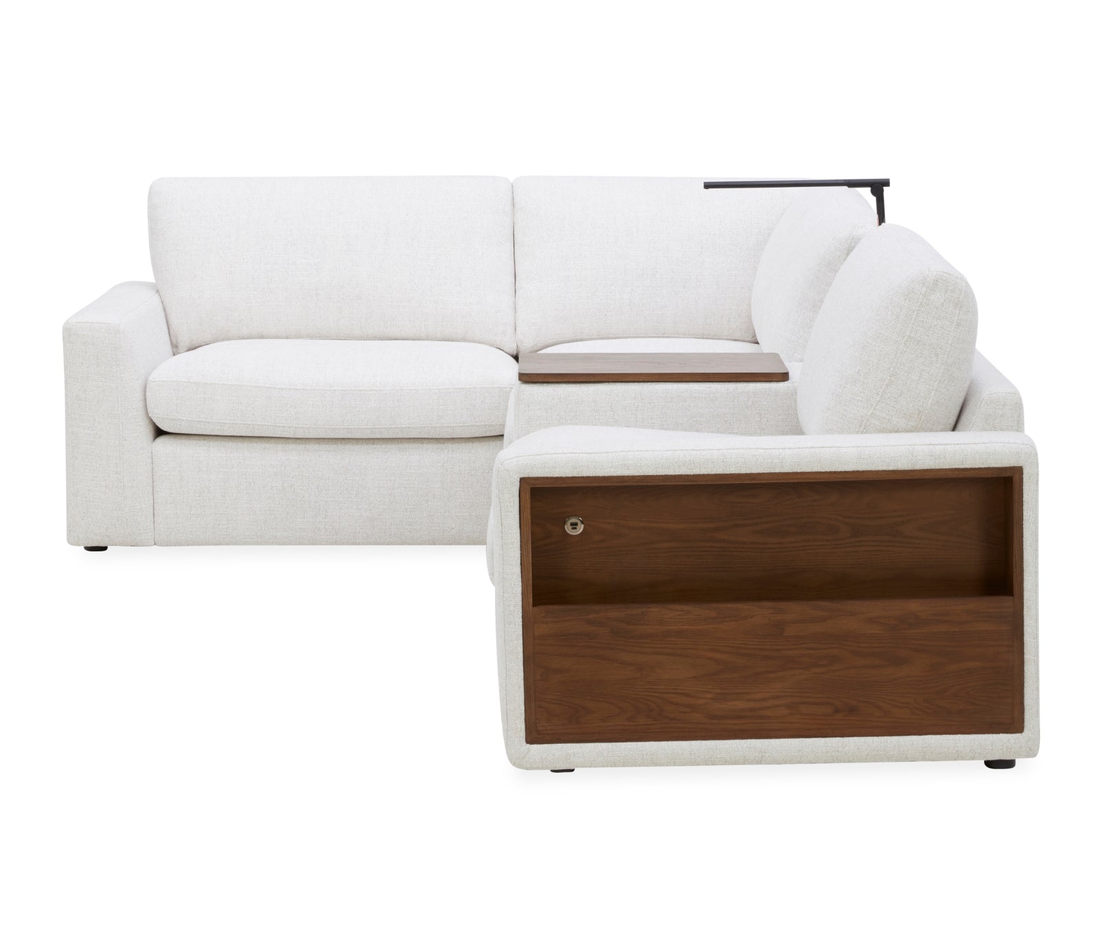 Brixton 6 Piece Sectional - Wheat Fabric
