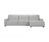 Bronx 3 Piece Power Reclining Sectional - Dove Grey Leather