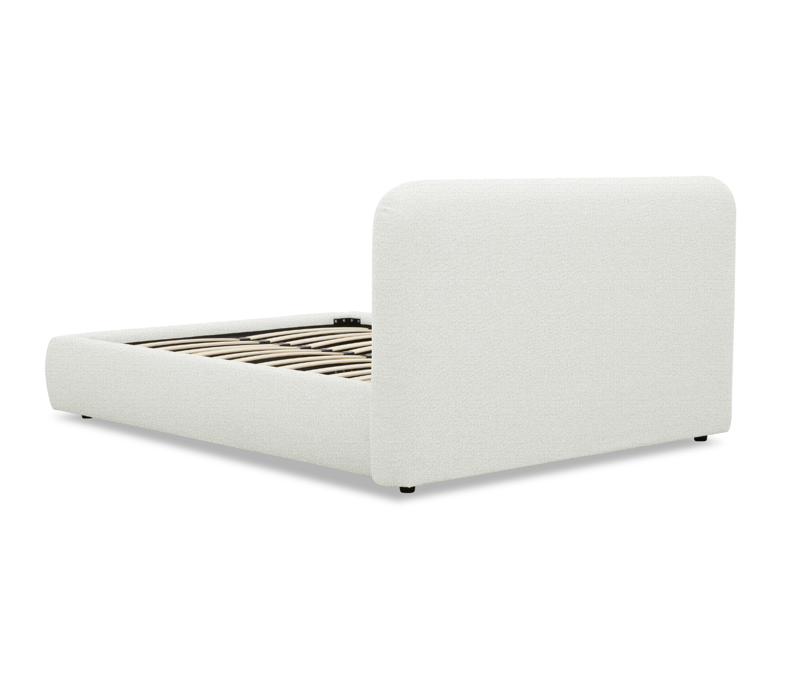 Cascade Upholstered Bed - Pearl Fabric