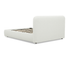 Cascade Upholstered Bed - Pearl Fabric