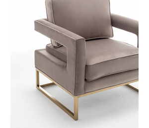 Capo Accent Chair - Dark Grey