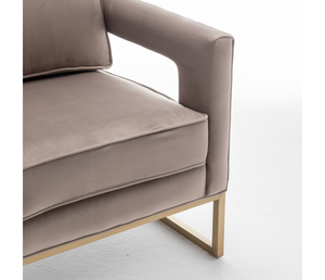 Capo Accent Chair - Dark Grey