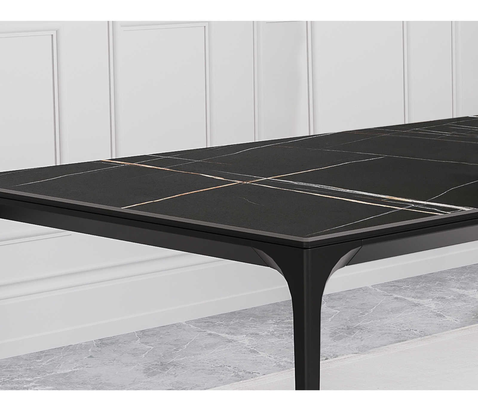 Capri Dining Table - Safari Black