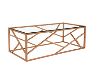 Cartier Coffee Table - Rose Gold
