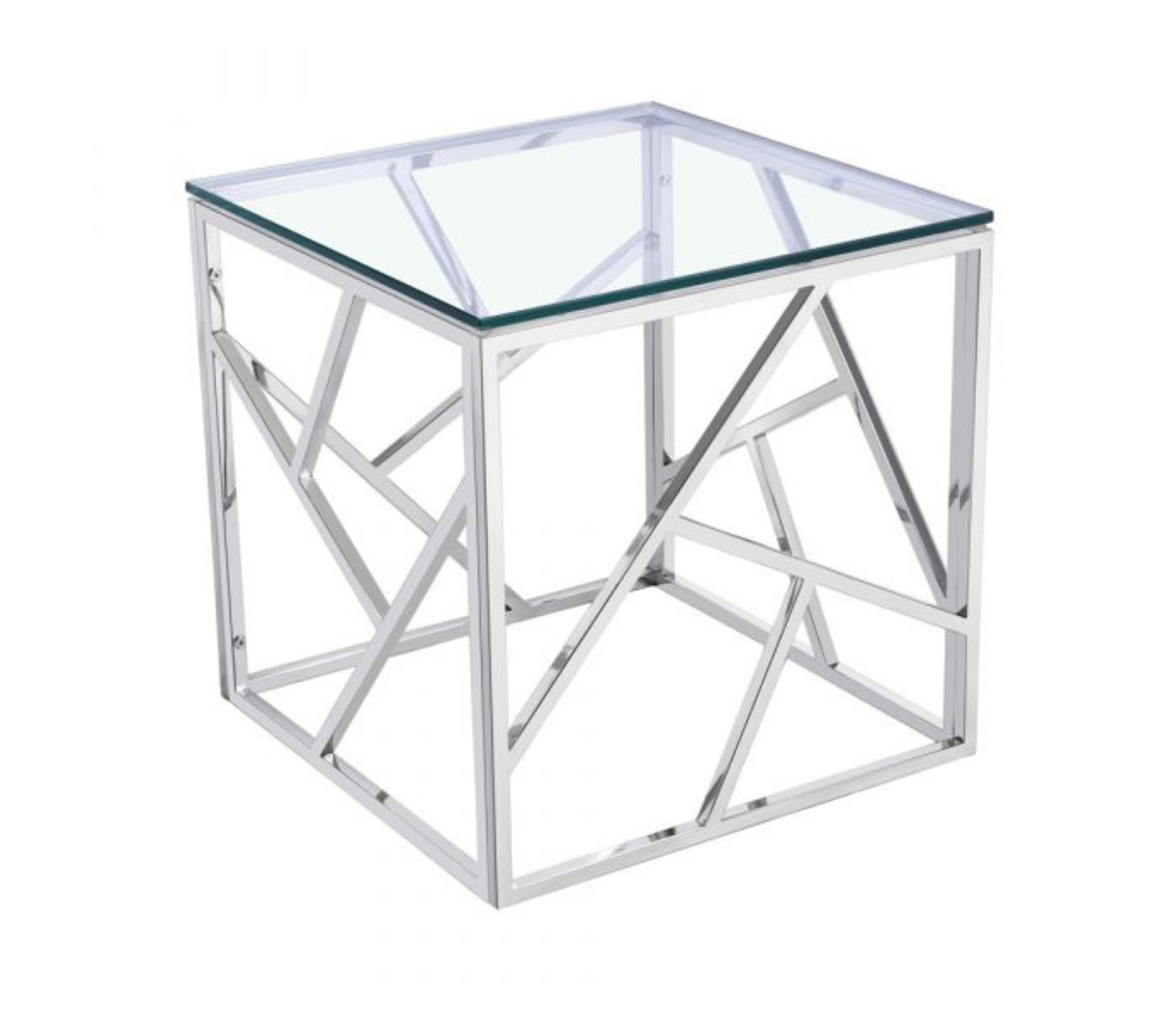 Cartier End Table - Silver