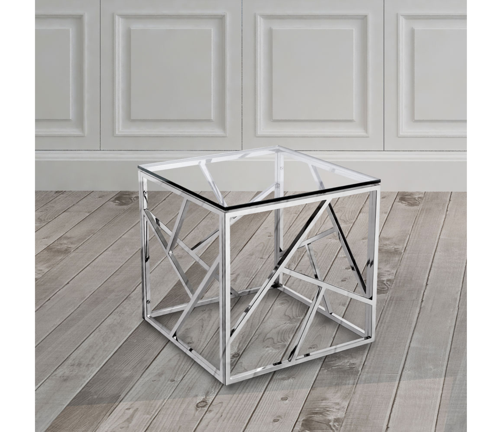 Cartier End Table - Silver