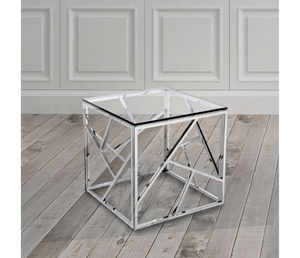 Cartier End Table - Silver