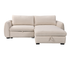 Cirrus 2 Piece Sectional w/ Pull-Out Sleeper - Natural Fabric