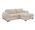Cirrus 2 Piece Sectional w/ Pull-Out Sleeper - Natural Fabric