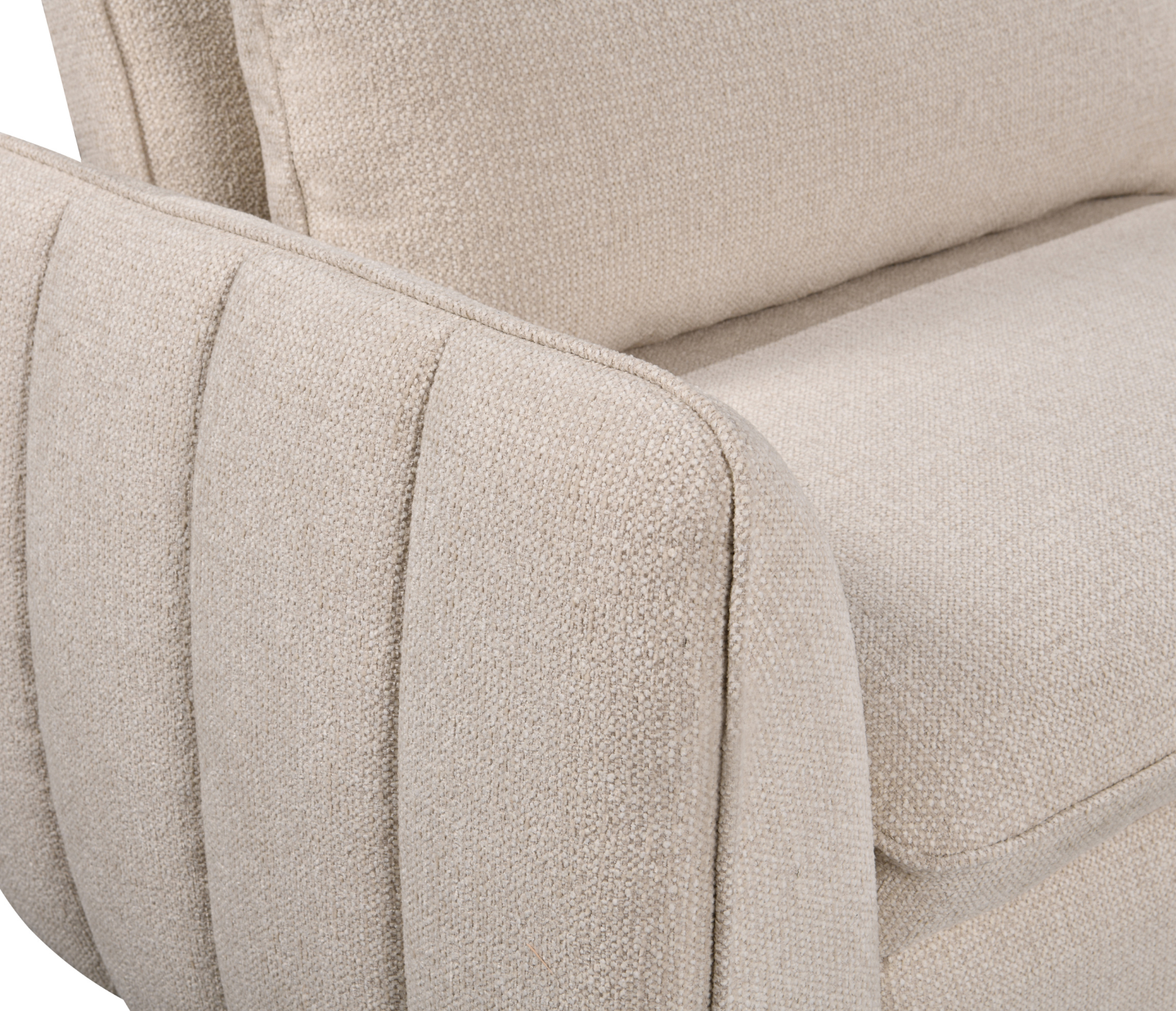 Cirrus 2 Piece Sectional w/ Pull-Out Sleeper - Natural Fabric