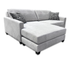City 2 Piece Sectional w/ Reversible Chaise - Custom - Fabric